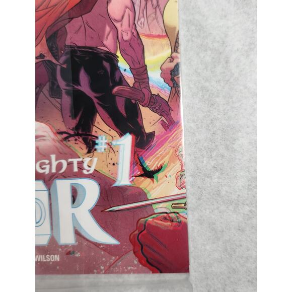 Marvel The Mighty Thor #1 3-D Polybag Comic Book With Glasses Brand New Sealed - Picture 7 of 8